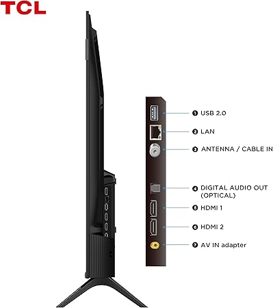 Smart TV TCL QLED 32" 32S5K Full HD com Google TV, HDR10, Dolby Audio e Google Cast