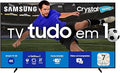 Smart TV Samsung Crystal UHD 4K com Processador Crystal 4K, HDR, Tizen, Gaming Hub e SmartThings