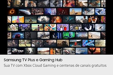 Smart TV Samsung Crystal UHD 4K com Processador Crystal 4K, HDR, Tizen, Gaming Hub e SmartThings