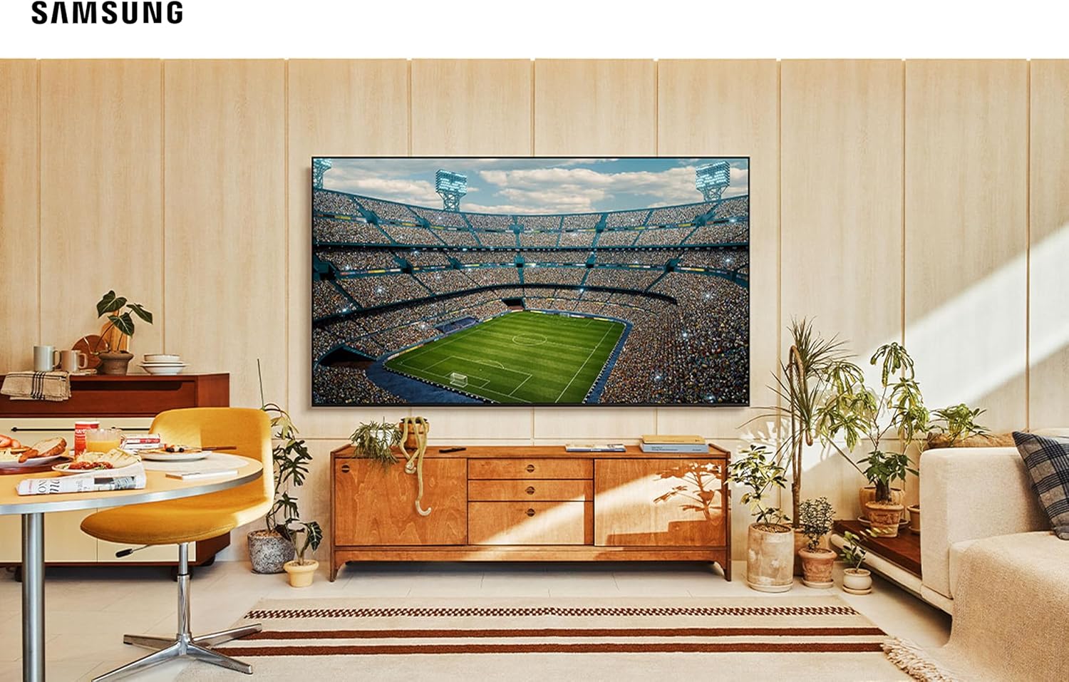 Smart TV Samsung Crystal UHD 4K com Processador Crystal 4K, HDR, Tizen, Gaming Hub e SmartThings